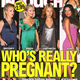 Illustration for article titled This Week In Tabloids: Madonna Guy Split; Not-Pregnant Stars Without Makeup Have Hot Lesbian Sex